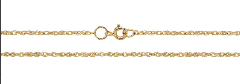 9ct Gold Prince Of Wales Chain | Shop Online Sarraf Jewellers UK - Sarraf Jewellers