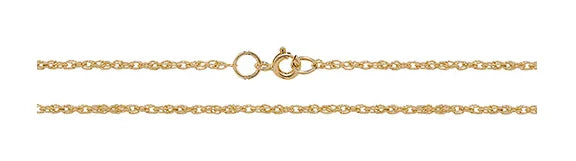 9ct Gold Prince Of Wales Chain | Shop Online Sarraf Jewellers UK - Sarraf Jewellers