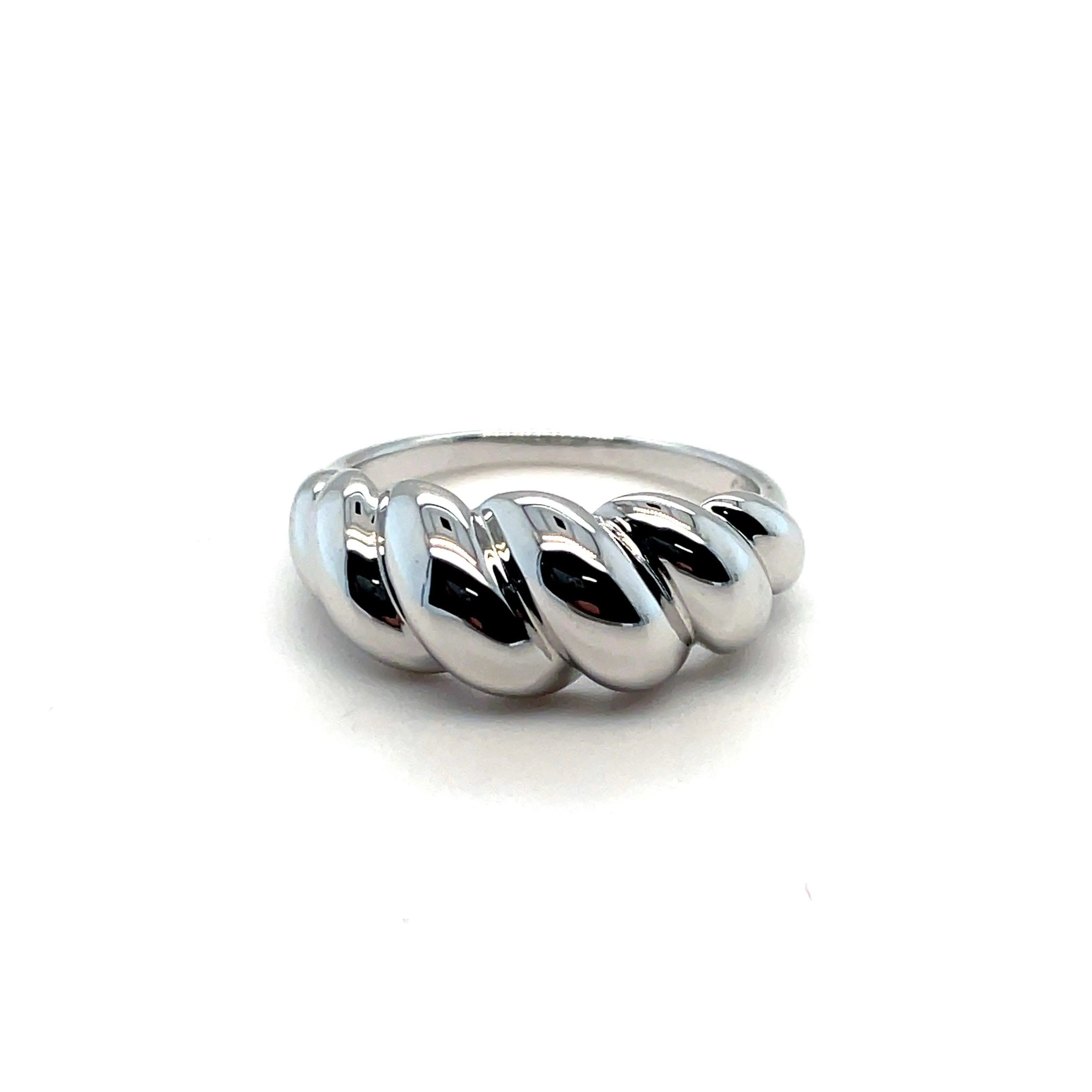 Twisted Dome selling Silver Ring | Adelafinejewels