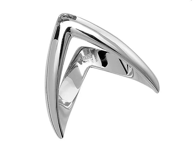 Ladies WISHBONE RING 925 Sterling Silver Plain Design UK Hallmarked | Shop Online Sarraf Jewellers UK - Sarraf Jewellers