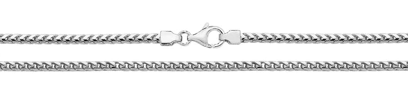 Mens Franco Bracelets 925 Sterling Silver Plain Design UK Hallmarked | Shop Online Sarraf Jewellers UK - Sarraf Jewellers