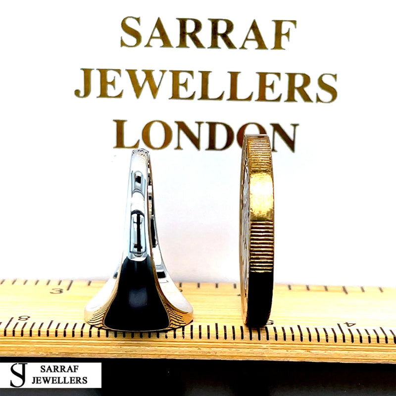 Mens Silver Prince of Wales Ring Welsh Feathers Plain Design UK Hallmarked | Shop Online Sarraf Jewellers UK - Sarraf Jewellers